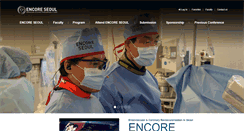 Desktop Screenshot of encoreseoul.org